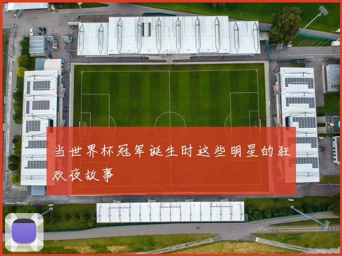 当世界杯冠军诞生时这些明星的狂欢夜故事
