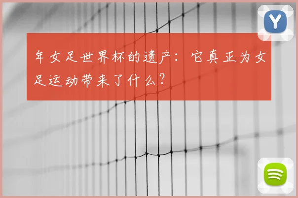 年女足世界杯的遗产:它真正为女足运动带来了什么?