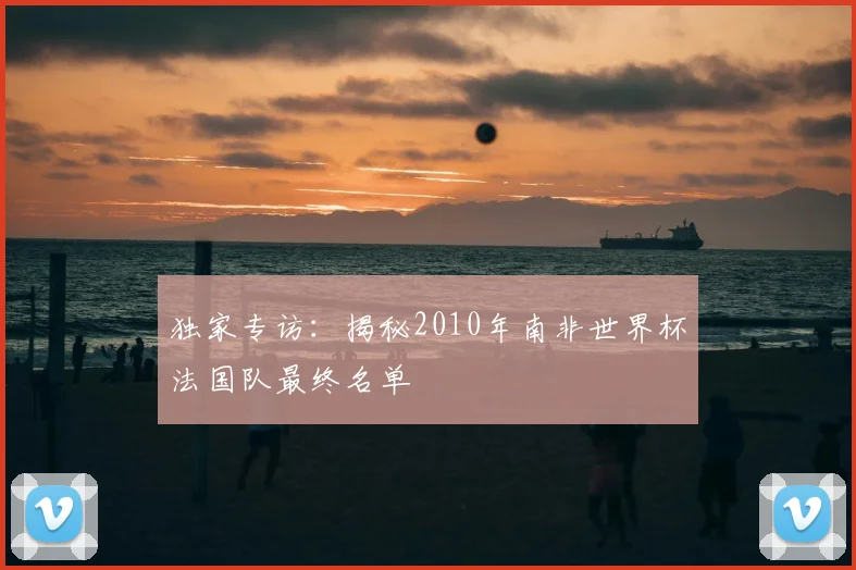 独家专访：揭秘2010年南非世界杯法国队最终名单